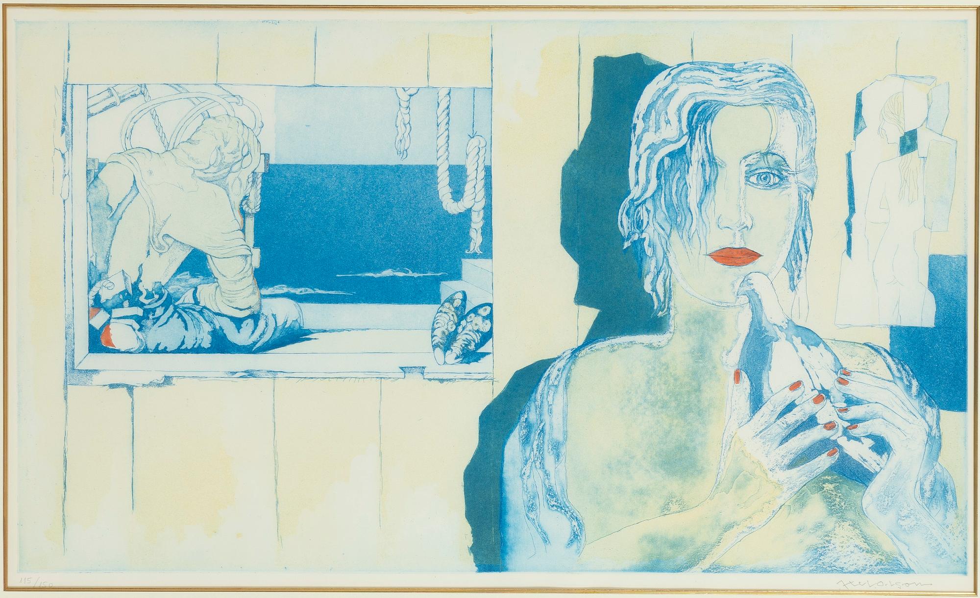 Axel Olson, "Sjömannen och sirenen".