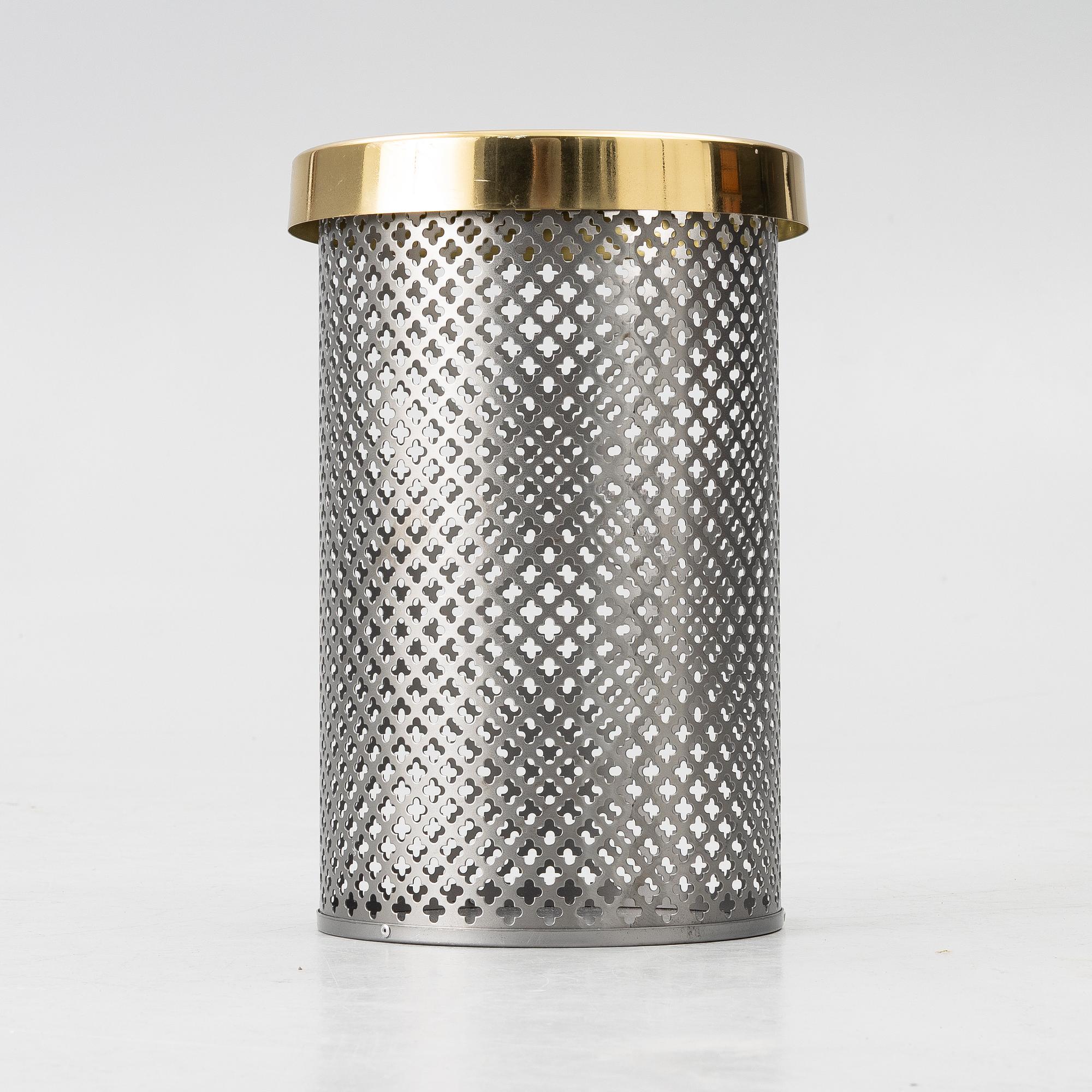 Josef Frank, a model H2562 wastepaper basket, Svenskt Tenn.