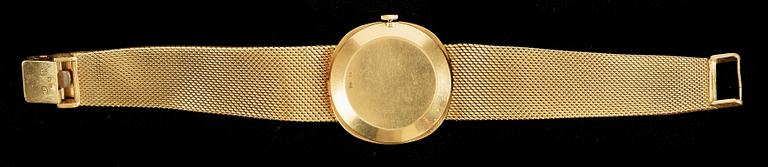 ARMBANDSUR, herr, IWC (International Watch Company), automatisk, 18k guld. 1960-tal. Vikt 85g.
