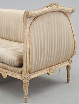 A Gustavian 18th century sofa.