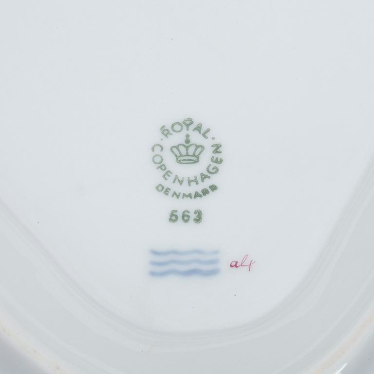 MATSERVIS, 29 delar, porslin, Royal Copenhagen, 1900-tal.