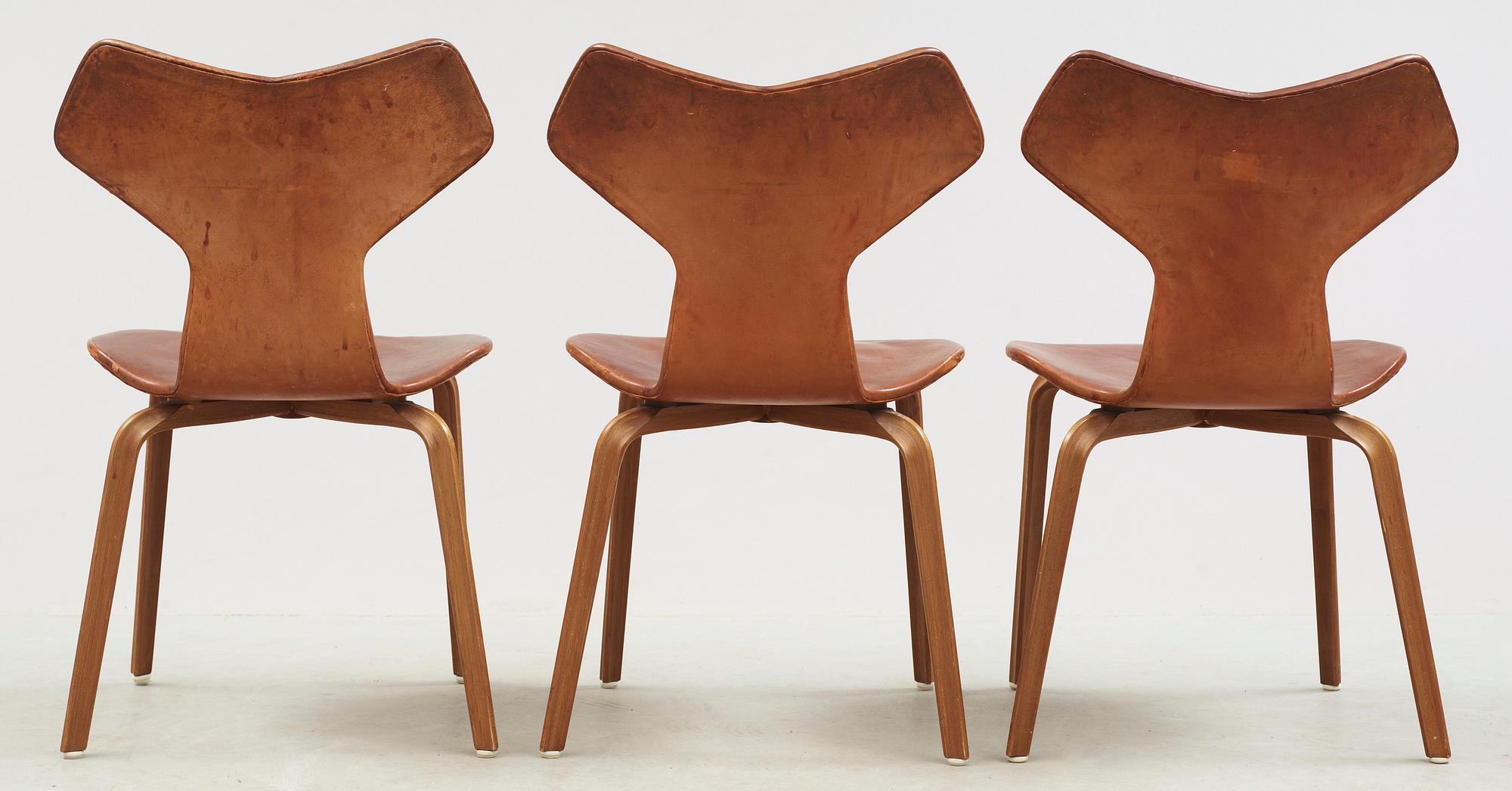 椅子 Arne Jacobsen 3170 Teak FRITZ HANSEN Vintage Arne Jacobsen Series-7 Teak Desk Chair for Fritz