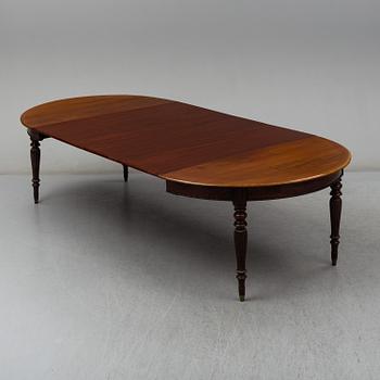 MATSALSMÖBEL, 7 delar, 1800-tal.