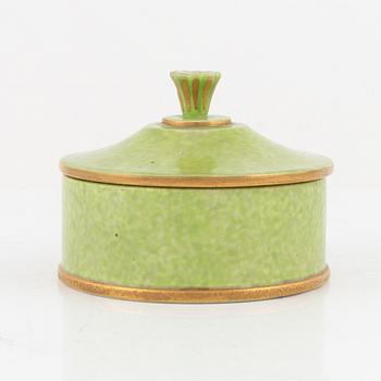 Wilhelm Kåge, a lidded ceramic jar, Gustavsberg, 1926.