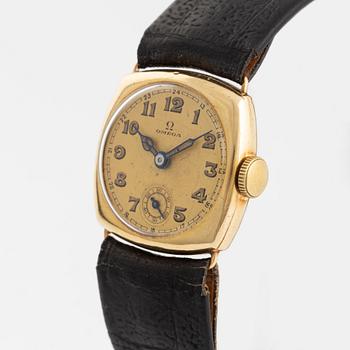 Omega, wristwatch, 26 x 26 mm.