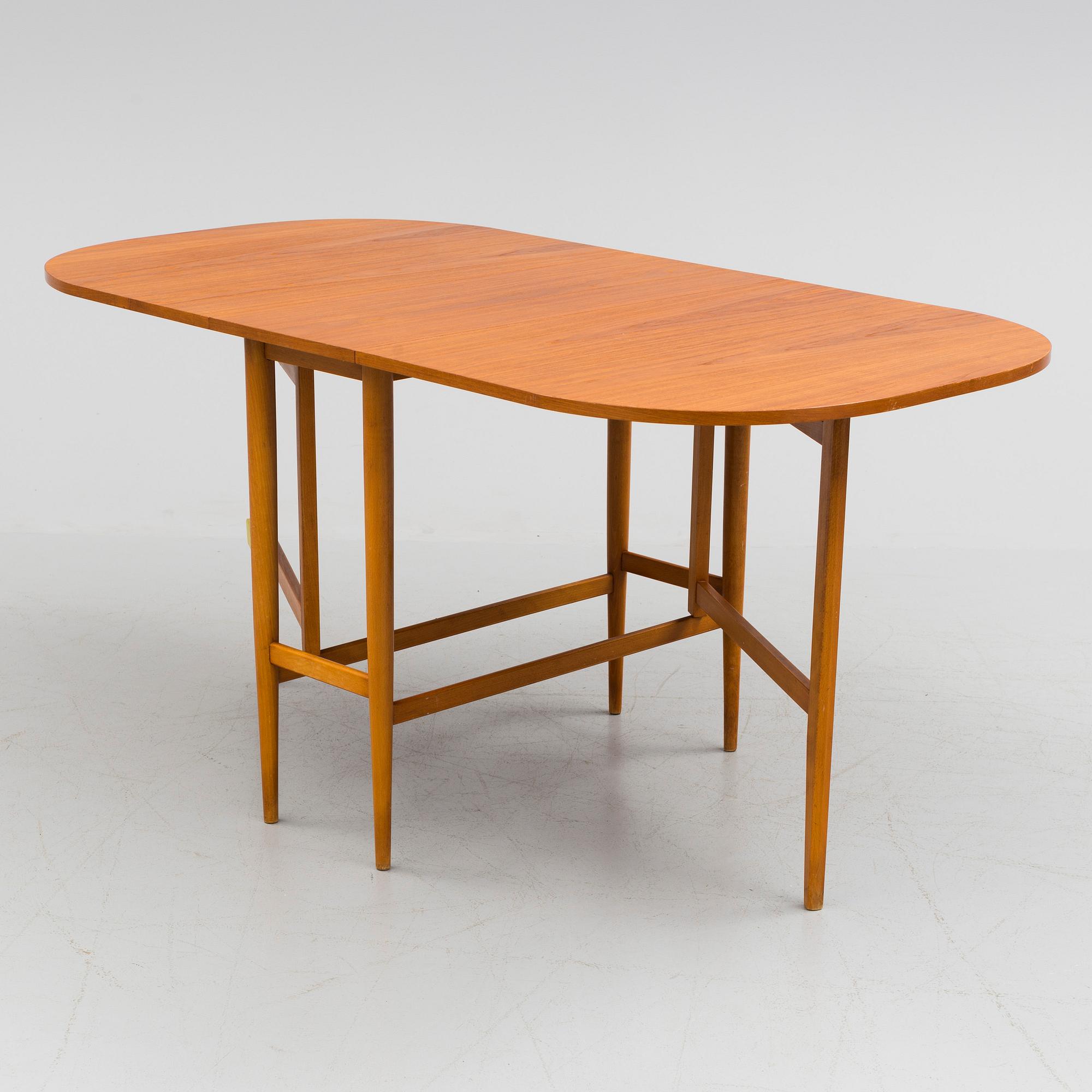 A second half of the 20th century table.
