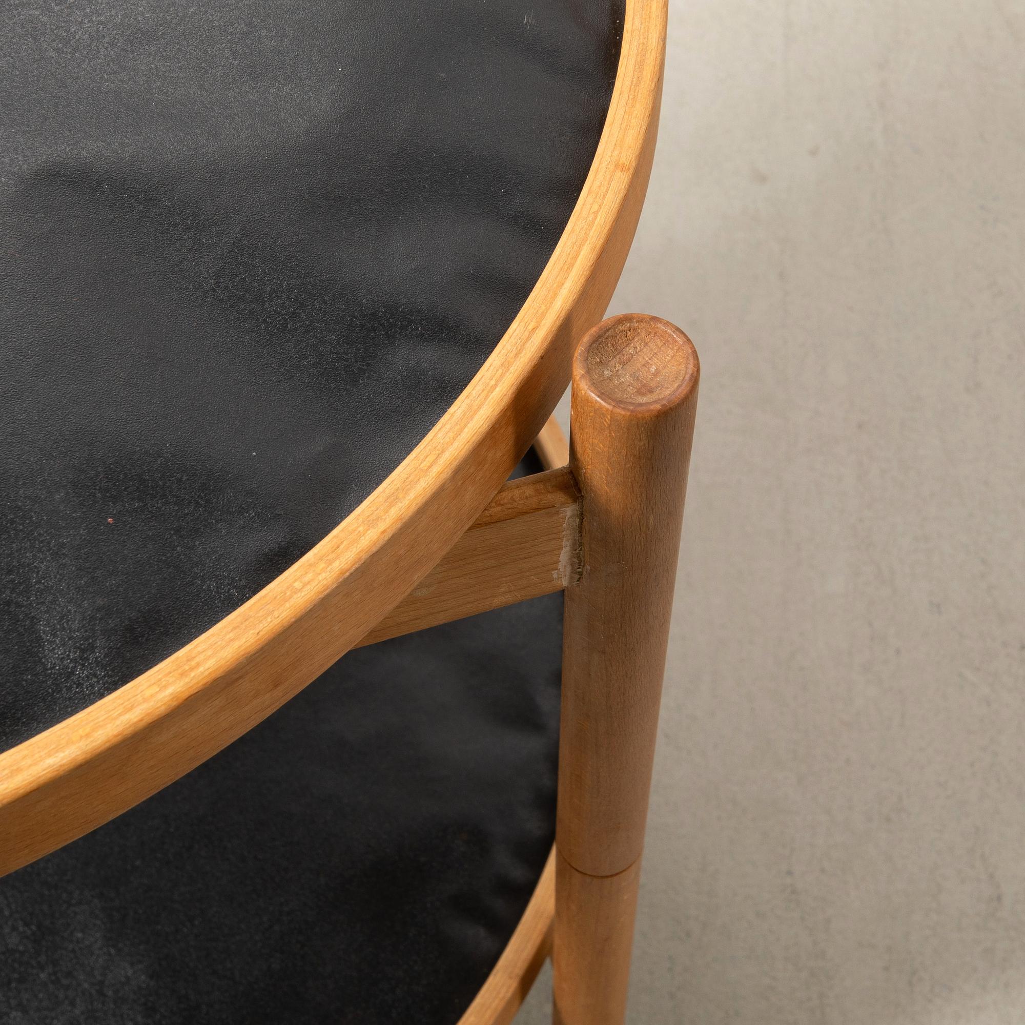 Hans Bølling, brick table "Bølling tray table" for Brdr. Krüger, 21st century.