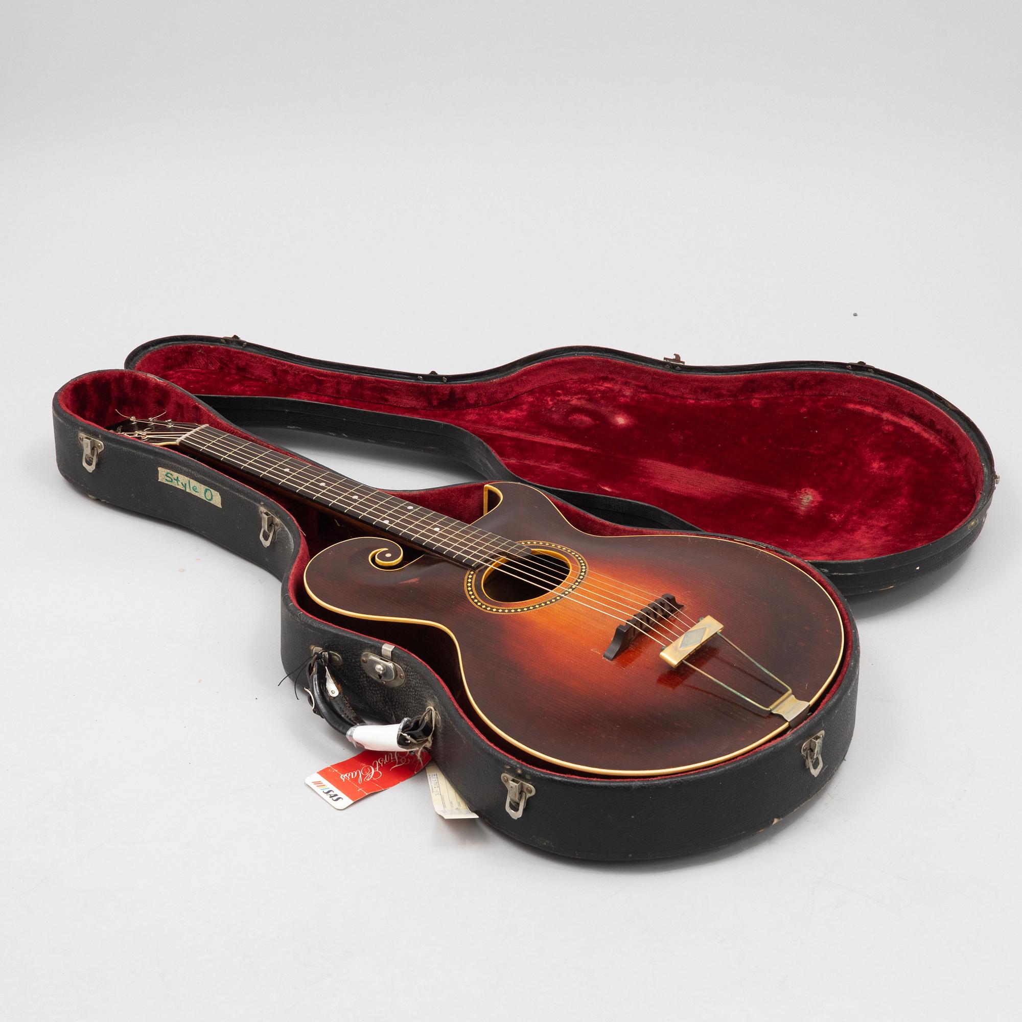 Gibson, "Style O", acoustic guitar, 1921, USA.