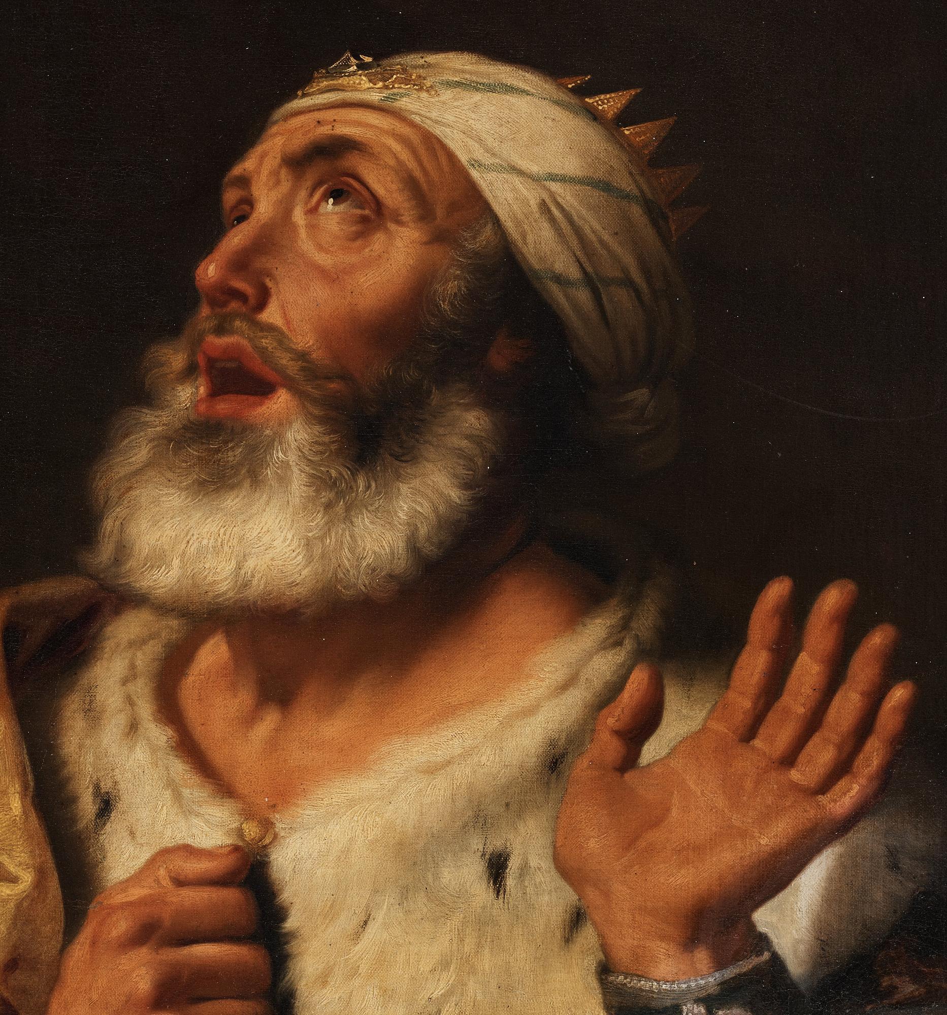 Lambert Jacobsz, Kung David tillrättavisas av profeten Natan.
