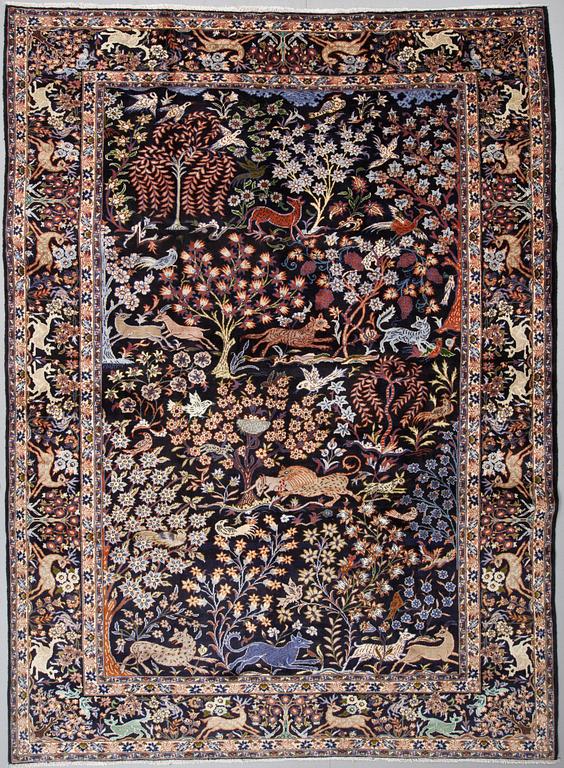 MATTA, old, Isfahan, figural, ca 370x270.