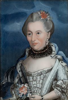 Glass paintings, Sweden, 3 pcs, 18th century.