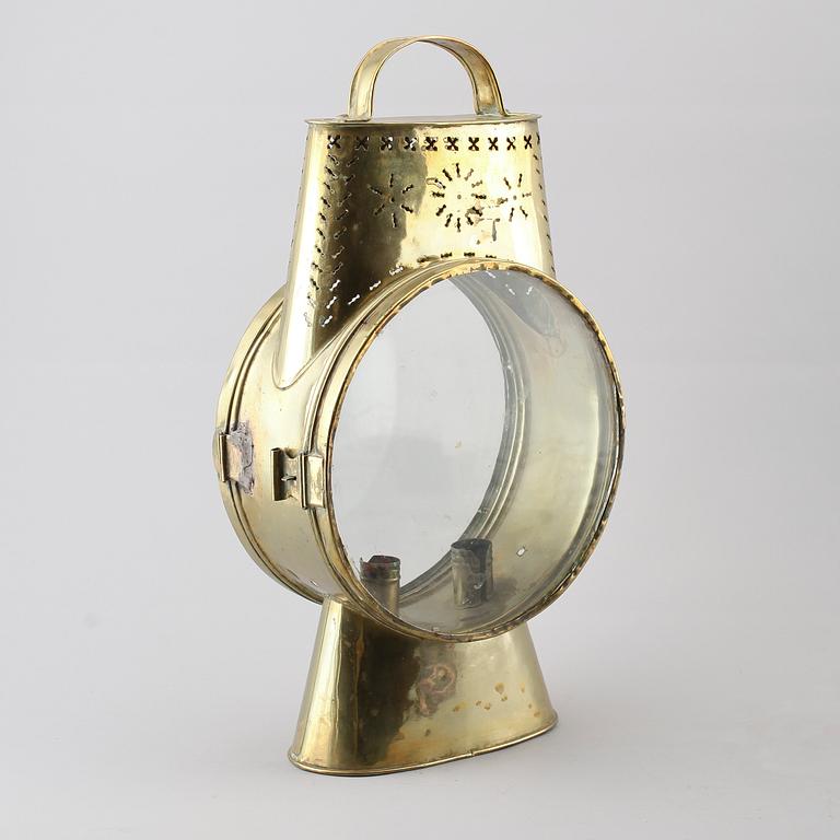LYKTA, mässing, 1800-talets första hälft.