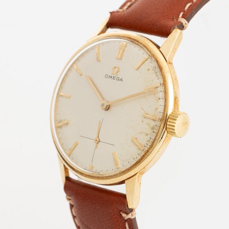 Omega, armbandsur, 34 mm.
