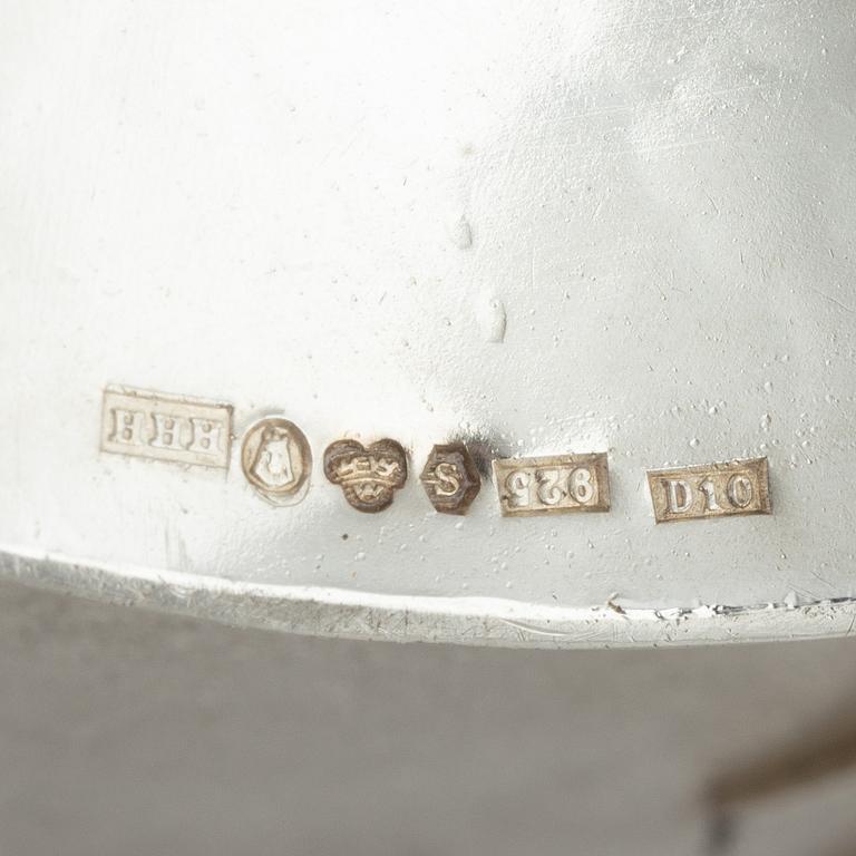 Horst H. Hild, skål, sterlingsilver, Stockholm, 1978.