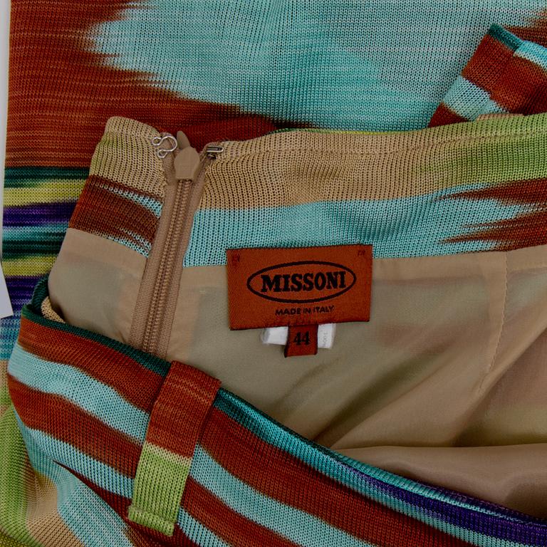 KJOLAR, 2 st, Missoni, italiensk storlek 44 resp 46.