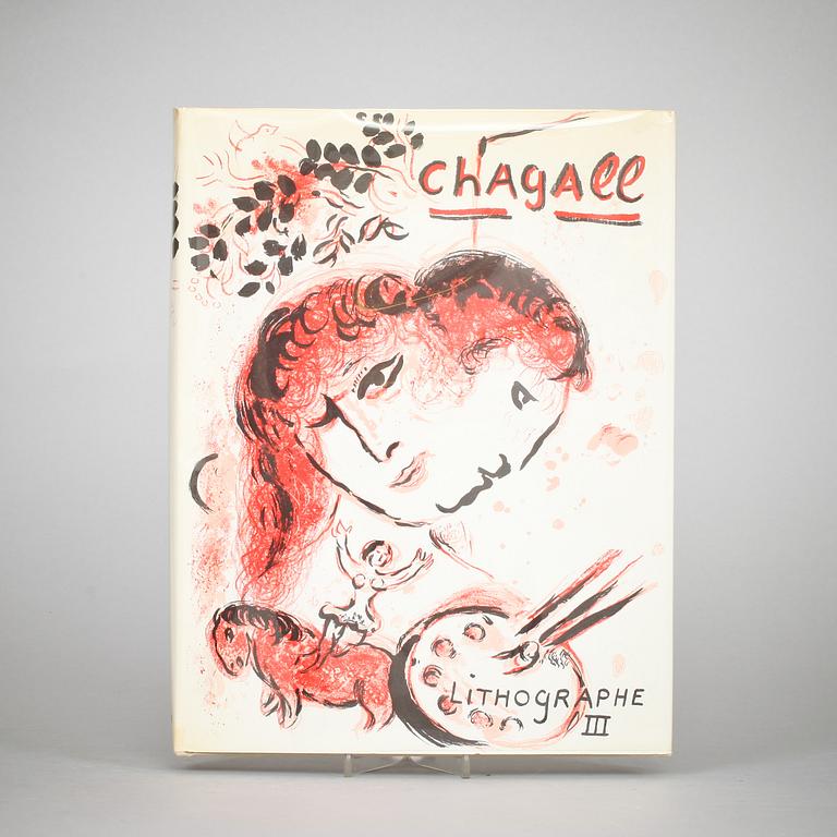 BOK, "Chagall" Lithographe 1962-1968, André Sauret éditeur. Frankrike 1969.
