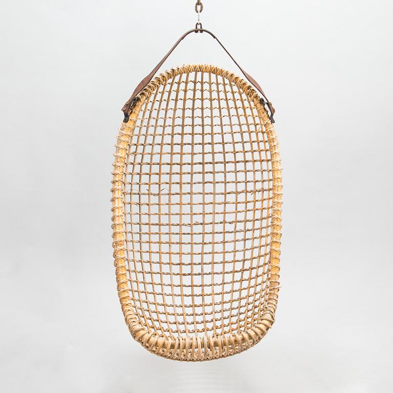 Giovanni Travasa, hanging chair 'Eureka' for Vittorio Bonacina. 1960's.