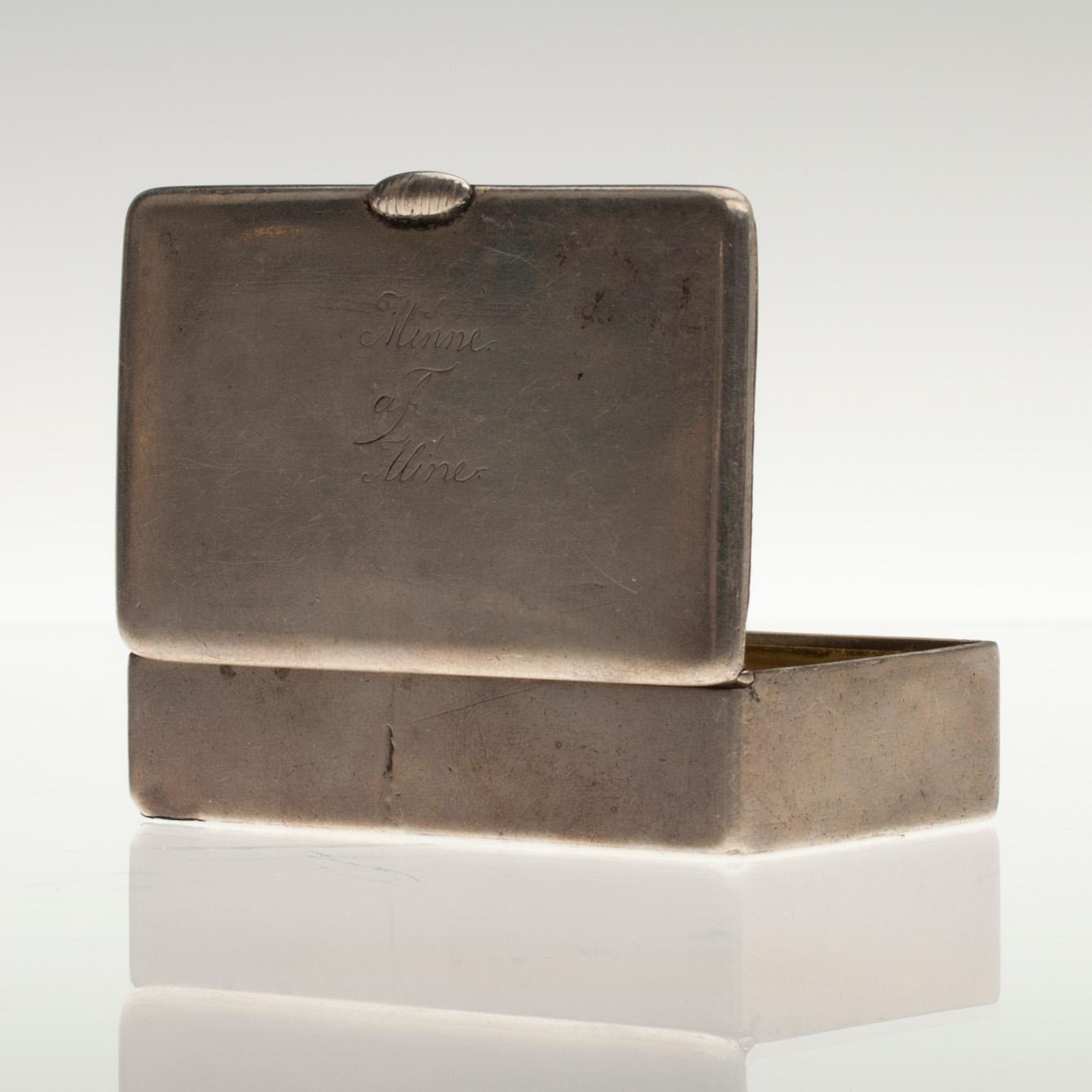 PARTI SILVER, 6 delar. 1816 - ca 1900. Vikt 674 g.