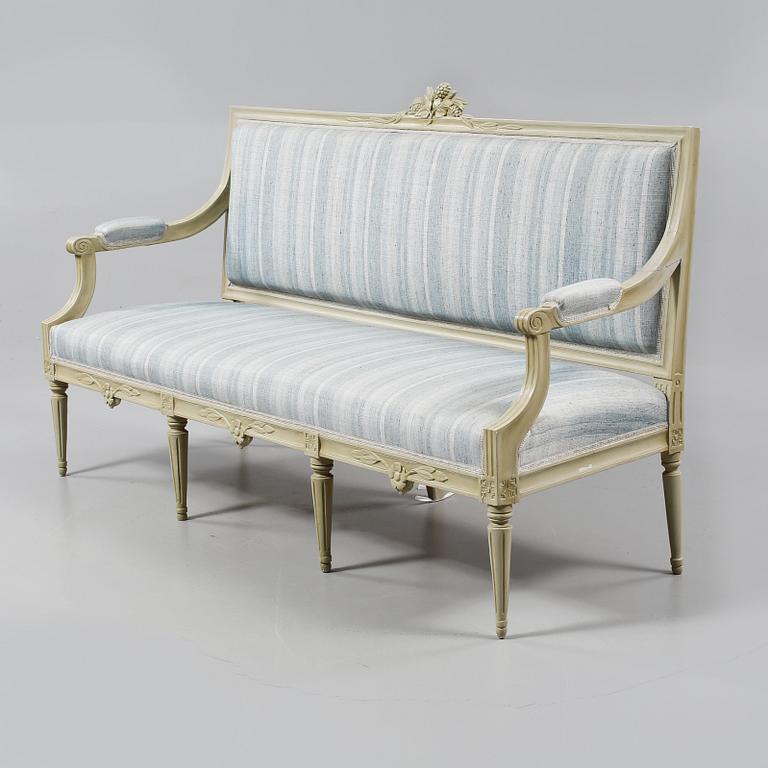SOFFA, gustaviansk, omkring år 1800.