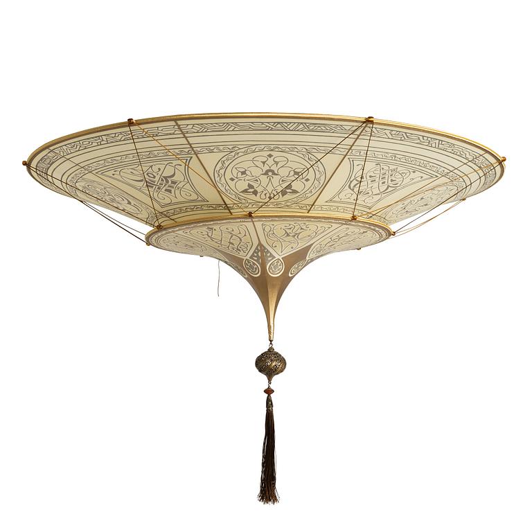 Mariano Fortuny, taklampa, "Scheherazade", Venetia Studium, Venedig, Italien, 2008.