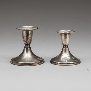 LJUSSTAKAR, 2 st, silver, Porto, Portugal.