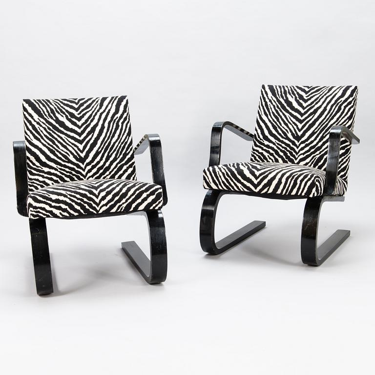 MAIJA HEIKINHEIMO, a pair of  1930s '242' armchairs for Asko, Finland.