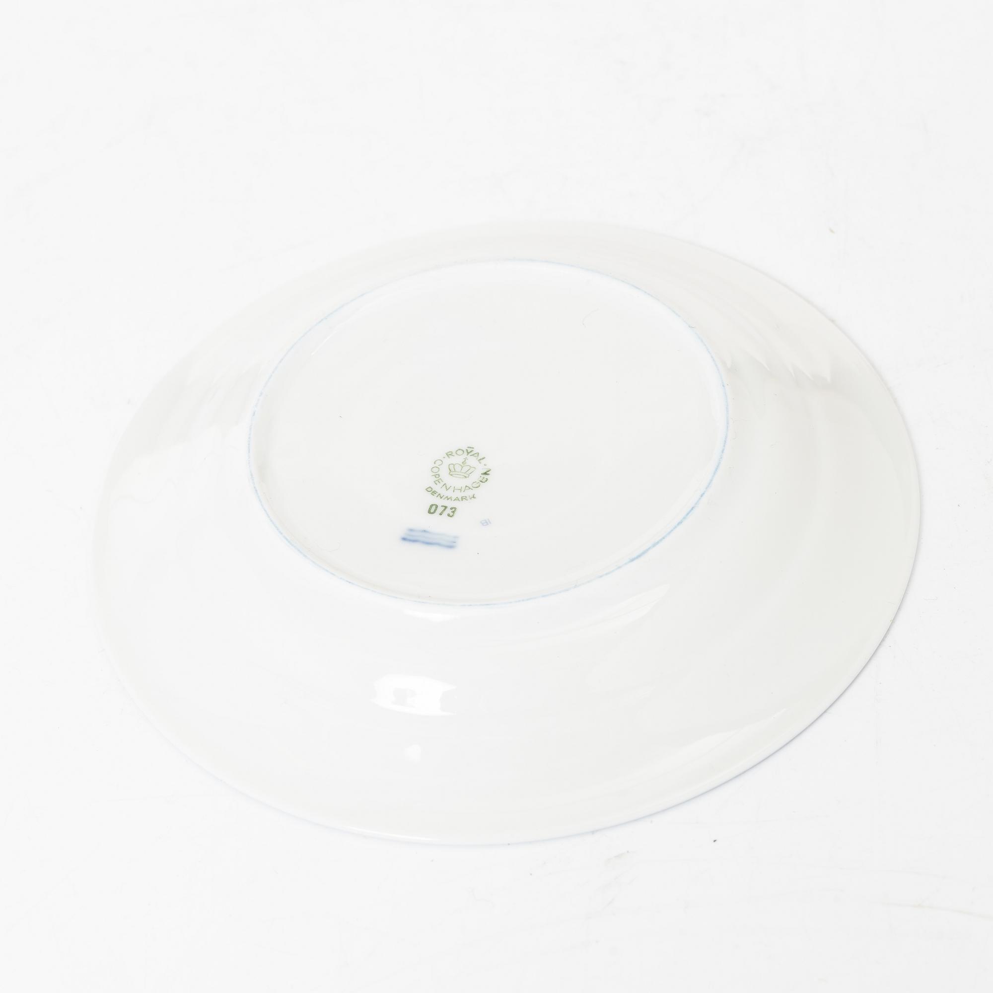 Royal Copenhagen, a 66-piece dinner and coffee service, 'Magnolia', Denmark, 1992-99.