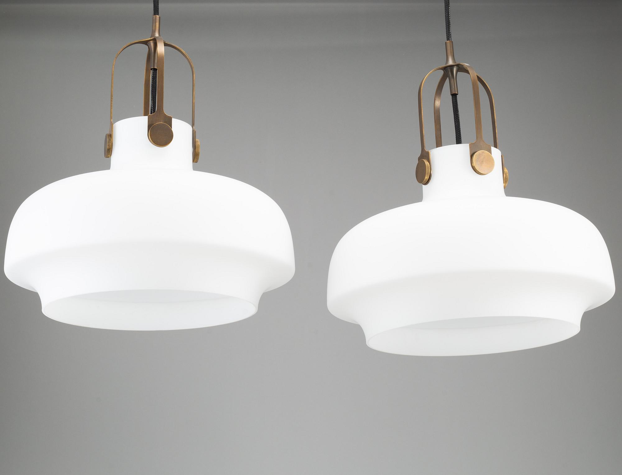 SPACE COPENHAGEN, "Copenhagen SC7", a pair of ceiling lamps, & Tradition, Denmark 21st century.