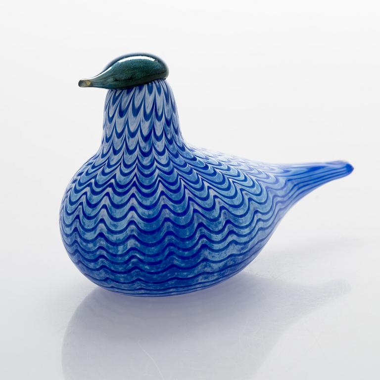 Oiva Toikka, a glass bird signed O. Toikka Iittala.