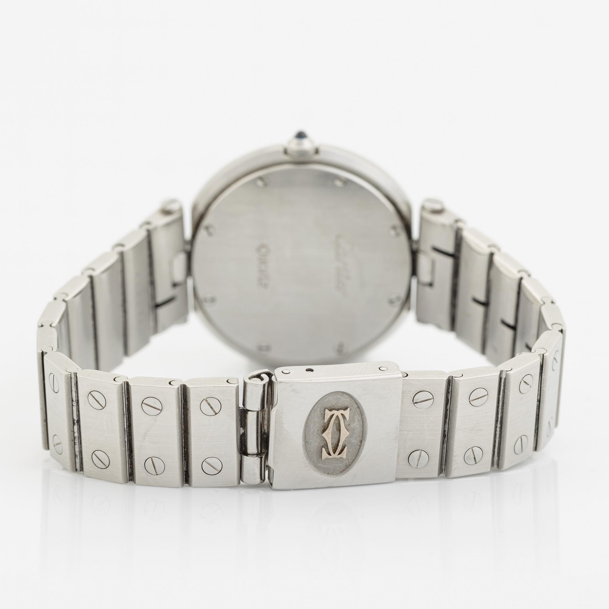 Cartier, Santos VLC, wristwatch, 32,5 mm.