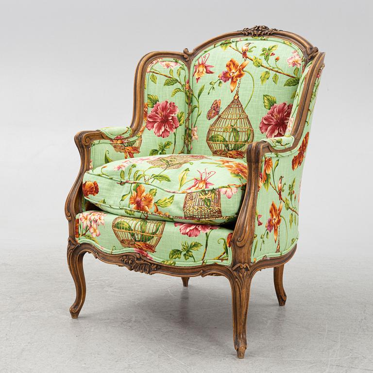 Bergère, Louis XV-stil, 1900-talets början.