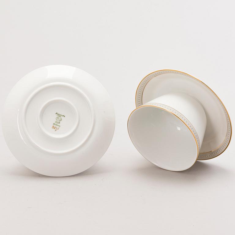 DINNERWARE, 61 pcs, 'Noblesse', porcelain, Hutschenreuther, Bavaria.