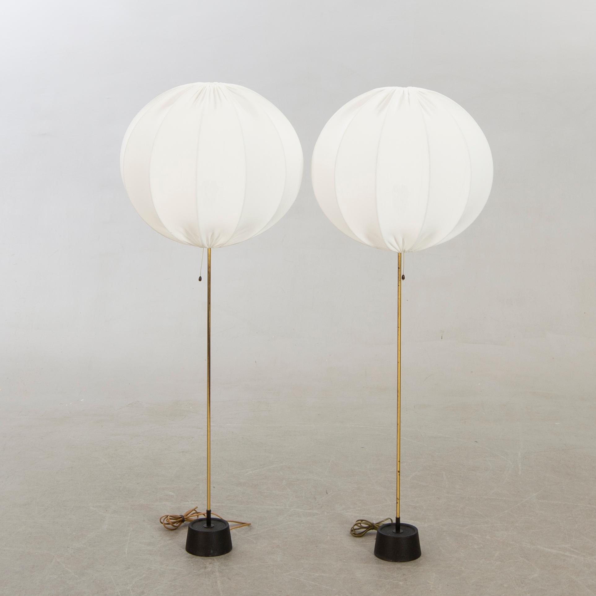 Floor lamps, Luco, 2 pcs second half of the 20th century.