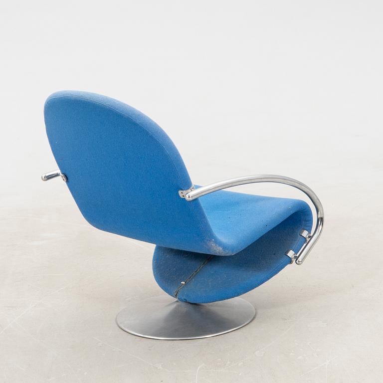 Verner Panton, armchair, "1-2-3 system" late 20th century.