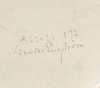Leander Engström, Vattenbärerska, Assisi.