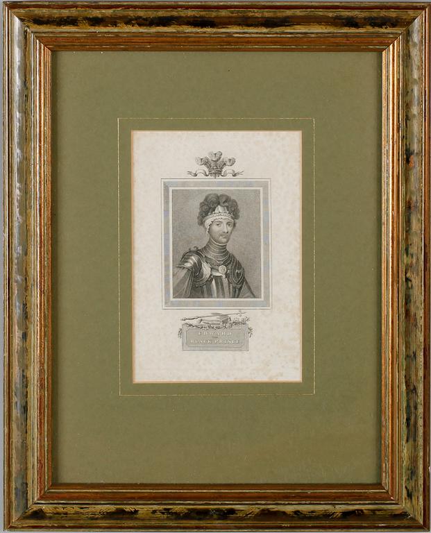 TAVELSVIT, 6 del, England, 1800-/1900-tal.