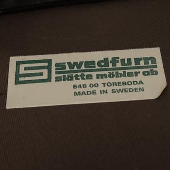 Fåtölj, Swedfurn, Slätte möbler, Töreboda, 1900-talets andra hälft.