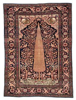 1267. SEMIANTIK ISFAHAN. 200 x 138,5 cm.