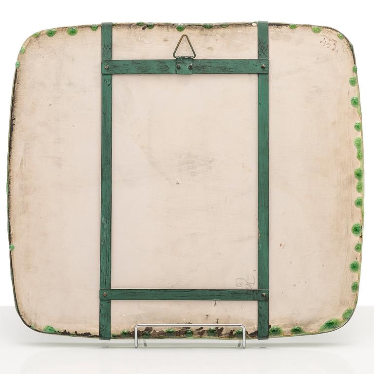 RUT BRYK, a stoneware relief signed BRYK.