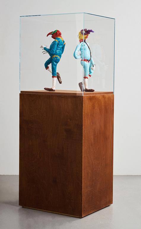 Nathalie Djurberg, Puppets from "I Wasn’t Made to Play the Son”, 2011.