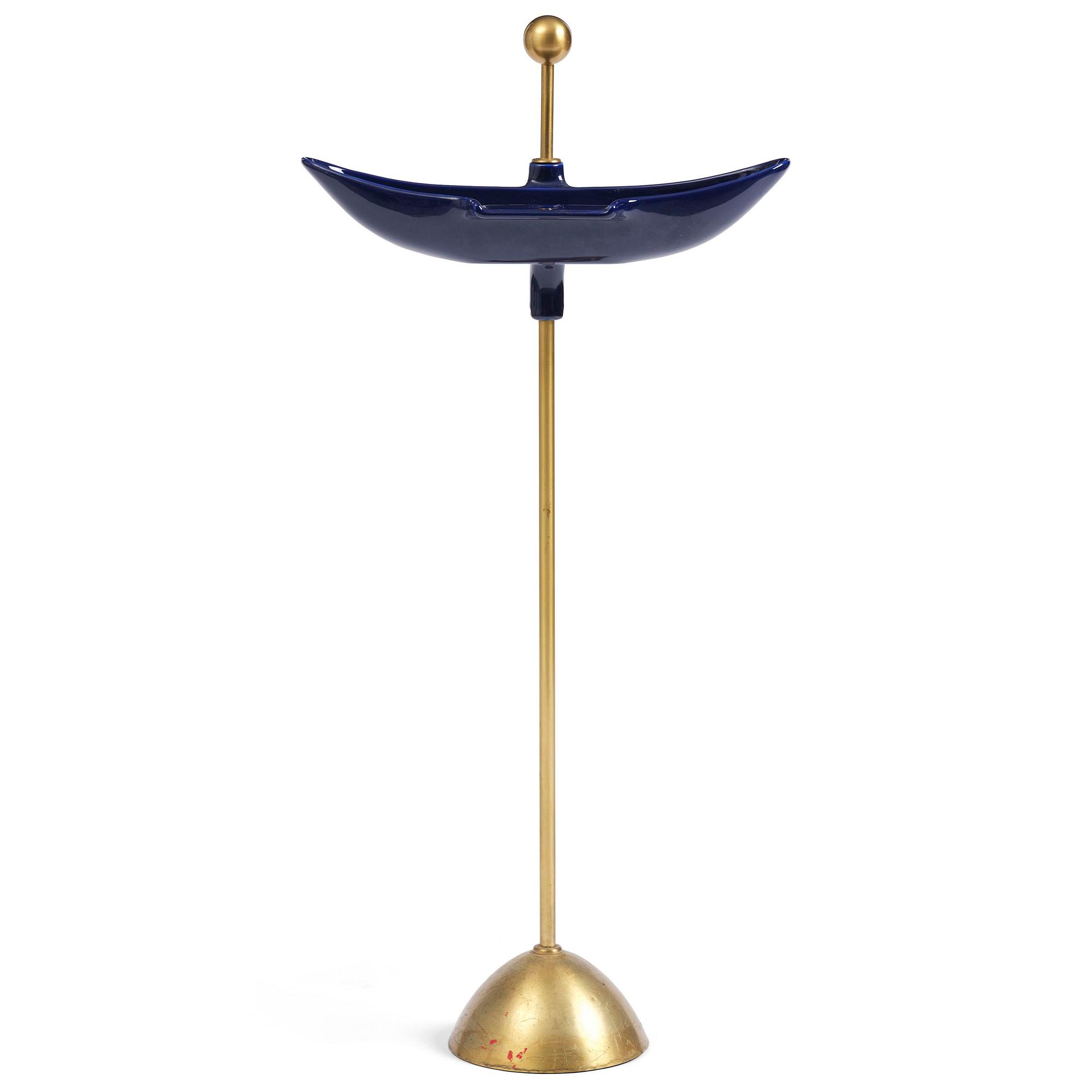 Hans-Agne Jakobsson, a rare bowl on stand model P8, Hans-Agne Jakobsson AB, Markaryd, 1950s–60s.