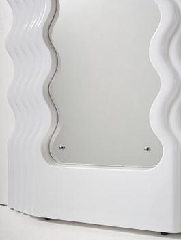 Ettore Sottsass, an "Ultrafragola" mirror, Poltronova, Italy, 21st century.