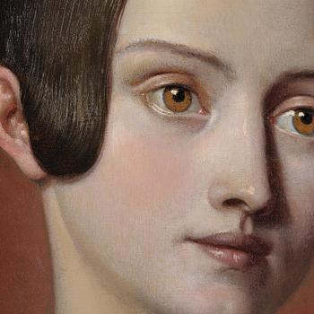 Carl Peter Mazér, Portrait probably depicting "Katarina Zakharovna" (1795-1849).