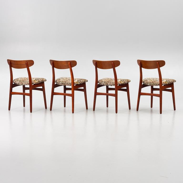 Chairs, 4 pcs, Farstrup, Denmark, 1960s.