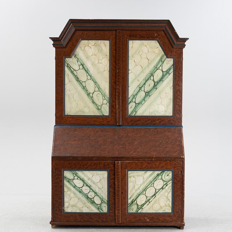 Skåp, troligen Värmland, 1700-tal.