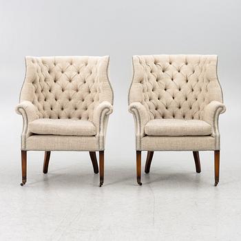 Armchairs, a pair, "Churchtown", Artwood.