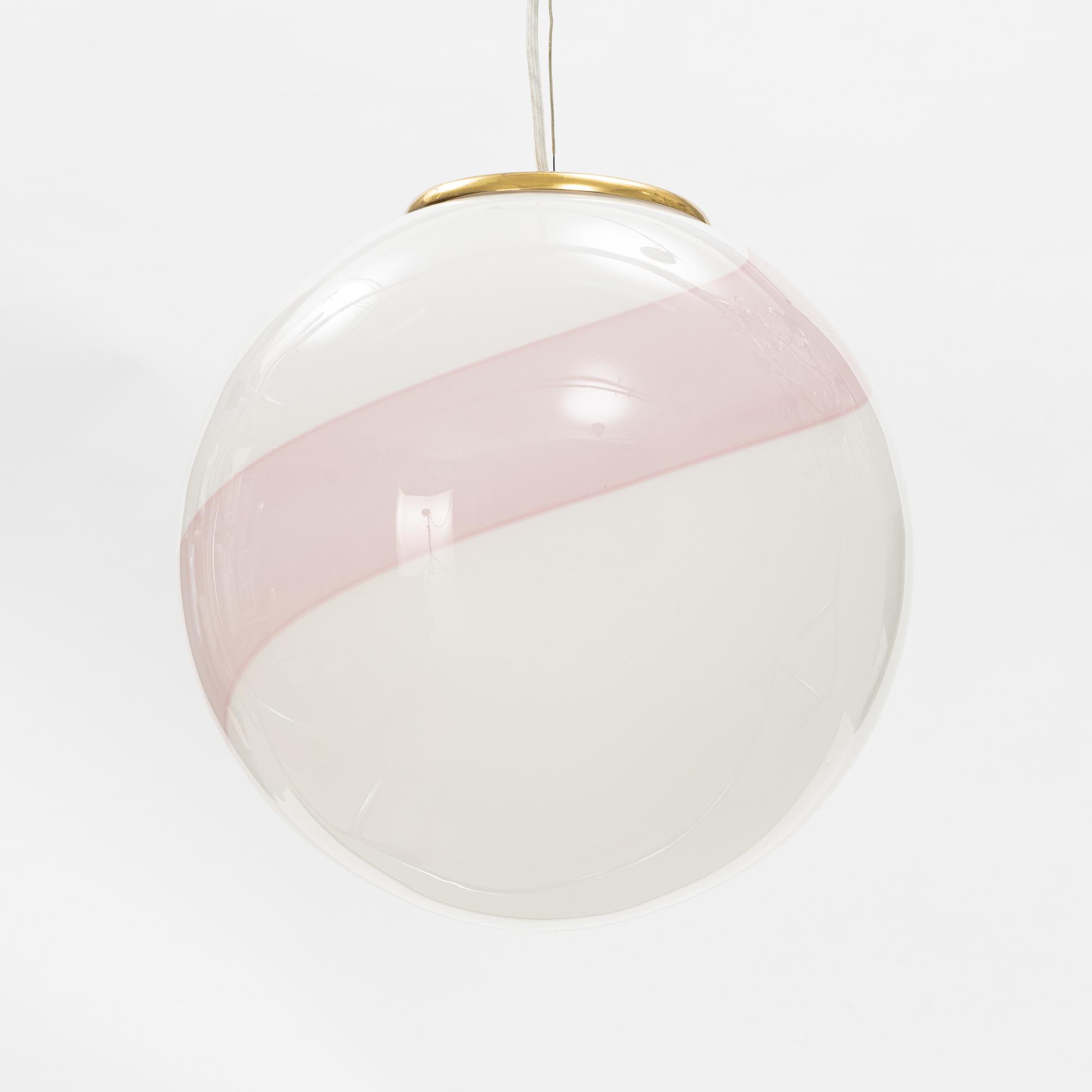 Taklampa, Murano, Italien, 1900-talets senare del.