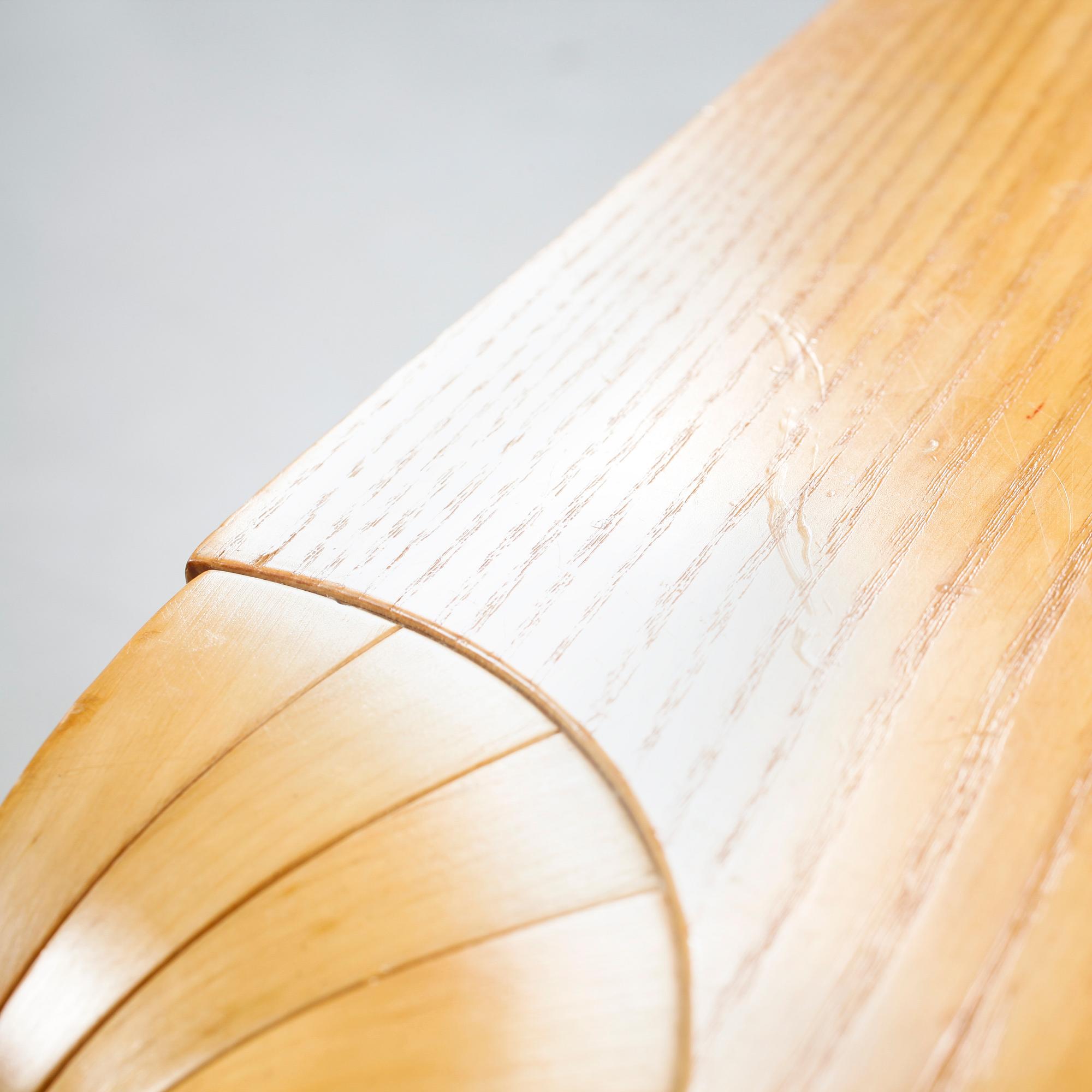 A X601 stool, designed by Alvar Aalto for Artek, 20th century.