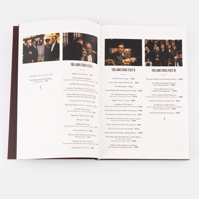 Steve Schapiro, a limited edition photo book, 'The Godfather Family Album', first edition, numbered 1151/1200.