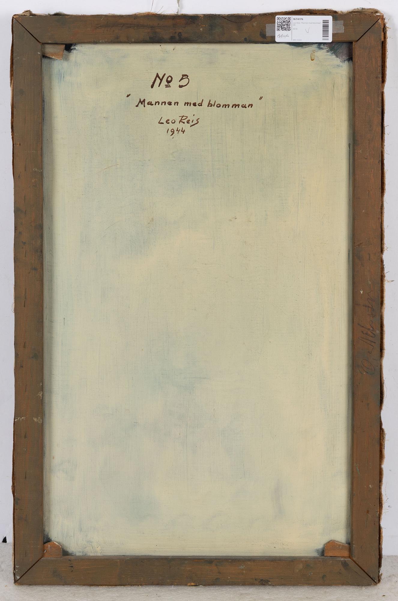 Leo Reis, "Mannen med blomman".